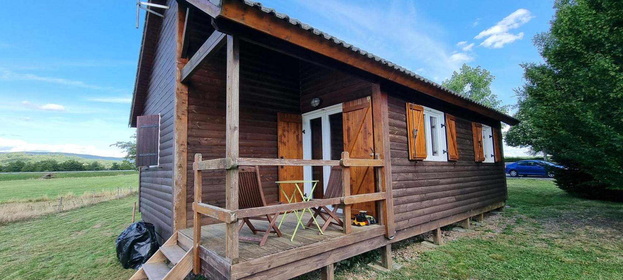 Chalets Etang Sur Arroux Extérieur photo